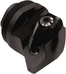 Seco - DDUNL, Left Hand Cut, 93° Lead Angle, 32mm Shank Height x 32mm Shank Width, Negative Rake Indexable Turning Toolholder - 32mm OAL, DN..1504.. Insert Compatibility, Series GL - Benchmark Tooling