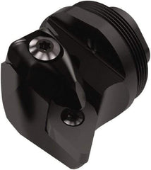 Seco - DDUNR, Right Hand Cut, 93° Lead Angle, 32mm Shank Height x 32mm Shank Width, Negative Rake Indexable Turning Toolholder - 32mm OAL, DN..1504.. Insert Compatibility, Series GL - Benchmark Tooling