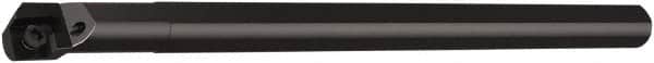 Seco - 16mm Min Bore Diam, 8" OAL, 1/2" Shank Diam, A08-SCLCR Indexable Boring Bar - 1-1/2" Max Bore Depth, CC..3 Insert, Screw Holding Method - Benchmark Tooling