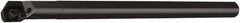 Seco - 16mm Min Bore Diam, 8" OAL, 1/2" Shank Diam, A08-SCLCR Indexable Boring Bar - 1-1/2" Max Bore Depth, CC..3 Insert, Screw Holding Method - Benchmark Tooling