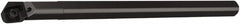 Seco - 16mm Min Bore Diam, 8" OAL, 1/2" Shank Diam, A08-SCFCR Indexable Boring Bar - 1-1/2" Max Bore Depth, CC..3 Insert, Screw Holding Method - Benchmark Tooling
