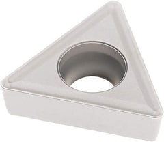 Seco - TCMT432 M3 Grade TP3501 Carbide Turning Insert - TiCN/Al2O3 Finish, 60° Triangle, 1/2" Inscr Circle, 3/16" Thick, 1/32" Corner Radius - Benchmark Tooling