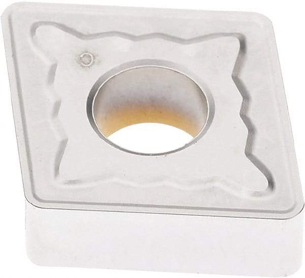 Seco - CNMG866 MR7 Grade TP3501 Carbide Turning Insert - Ti(C/N)/Al2O3 Finish, 80° Diamond, 1" Inscr Circle, 3/8" Thick, 3/32" Corner Radius - Benchmark Tooling