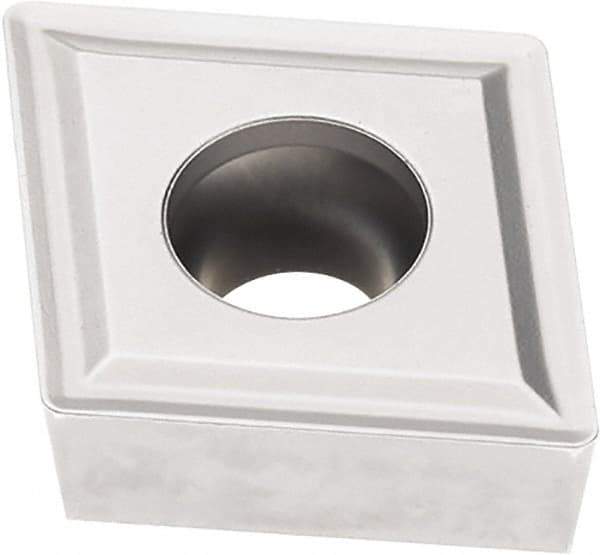 Seco - CCMT53.53 M3 Grade TK1501 Carbide Turning Insert - Ti(C/N)/Al2O3/Cr Finish, 80° Diamond, 5/8" Inscr Circle, 7/32" Thick, 3/64" Corner Radius - Benchmark Tooling