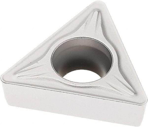 Seco - TCMT32.53 M5 Grade TP3501 Carbide Turning Insert - TiCN/Al2O3 Finish, 60° Triangle, 3/8" Inscr Circle, 5/32" Thick, 3/64" Corner Radius - Benchmark Tooling