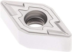 Seco - DNMU331 M3 Grade TK1501 Carbide Turning Insert - Ti(C/N)/Al2O3/Cr Finish, 55° Diamond, 3/8" Inscr Circle, 3/16" Thick, 1/64" Corner Radius - Benchmark Tooling