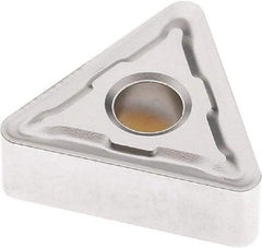 Seco - TNMG432 M5 Grade TP3501 Carbide Turning Insert - Ti(C/N)/Al2O3 Finish, 60° Triangle, 1/2" Inscr Circle, 3/16" Thick, 1/32" Corner Radius - Benchmark Tooling