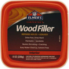 Elmer's - 0.25 Pt Jar Wood Filler - White - Benchmark Tooling
