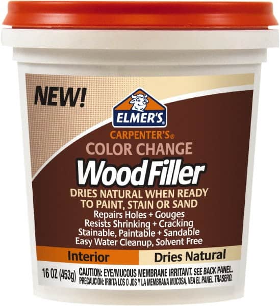 Elmer's - 16 oz Jar Wood Filler - Natural - Benchmark Tooling