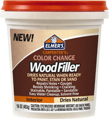 Elmer's - 16 oz Jar Wood Filler - Natural - Benchmark Tooling