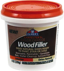 Elmer's - 8 oz Jar Wood Filler - Natural - Benchmark Tooling