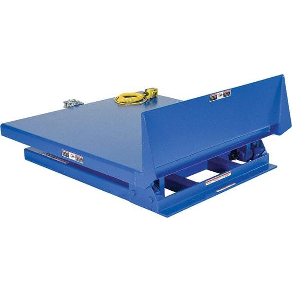 Vestil - 4,000 Lb Load Limit, Top Tilting Table - 45° Tilting Angle - Benchmark Tooling