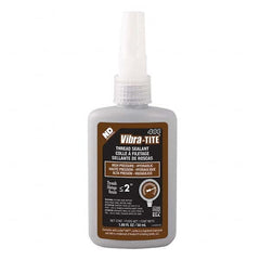 Vibra-Tite - 50 mL Bottle, Brown, Hydraulic - High Pressure Thread Sealant - Benchmark Tooling