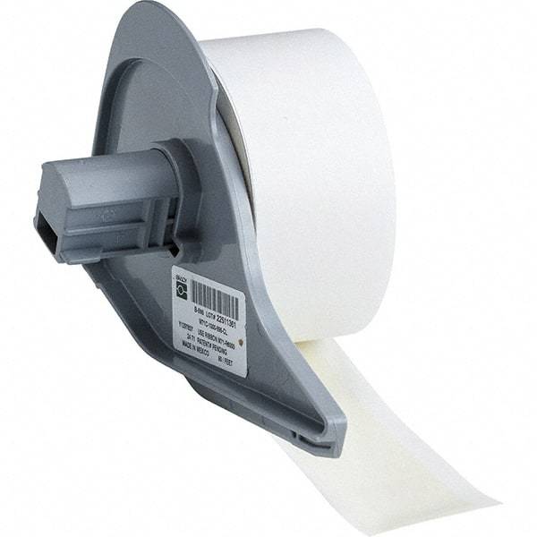 Brady - 1" Wide, Clear Vinyl Labels - For BMP71 Label Printer - Benchmark Tooling