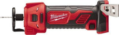 Milwaukee Tool - Spiral Saws Speed (RPM): 28000 Collet Size (Inch): 1/8 - 1/4 - Benchmark Tooling