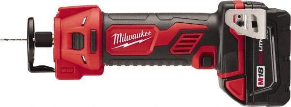 Milwaukee Tool - Spiral Saws Speed (RPM): 28000 Collet Size (Inch): 1/8 - 1/4 - Benchmark Tooling