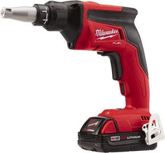 Milwaukee Tool - 18 Volt Pistol Grip Cordless Screwdriver - 0 to 4,500 RPM, 124 In/Lb Torque, Lithium-Ion Battery - Benchmark Tooling