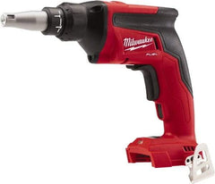 Milwaukee Tool - 18 Volt Pistol Grip Cordless Screwdriver - 0 to 4,500 RPM, 124 In/Lb Torque - Benchmark Tooling