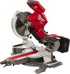 Milwaukee Tool - 48° Left Double Bevel Sliding Miter Saw - 10" Blade Diam - Benchmark Tooling