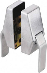 GLYNN-JOHNSON - 9-1/2" Long x 6-1/2" Wide x 3" High, Heavy Duty Latch - Zinc, with Satin Chrome Finish - Benchmark Tooling