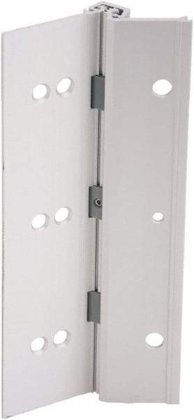 IVES - 83" Long x 4" Wide, Aluminum Continuous Hinge - 6" Thick, With Holes - Benchmark Tooling