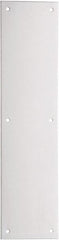 Schlage - 4" Wide x 16" OAL Stainless Steel Push Plate - Exact Industrial Supply
