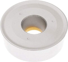 Seco - RCMX320900 RR94 Grade TP3501 Carbide Turning Insert - TiCN/Al2O3 Finish, Round, 32mm Inscr Circle, 3/8" Thick - Benchmark Tooling