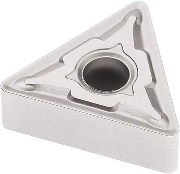 Seco - TNMG432 M3 Grade TP3501 Carbide Turning Insert - Ti(C/N)/Al2O3 Finish, 60° Triangle, 1/2" Inscr Circle, 3/16" Thick, 1/32" Corner Radius - Benchmark Tooling