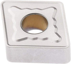 Seco - CNMG432 MR7 Grade TK1501 Carbide Turning Insert - Ti(C/N)/Al2O3/Cr Finish, 80° Diamond, 1/2" Inscr Circle, 3/16" Thick, 1/32" Corner Radius - Benchmark Tooling