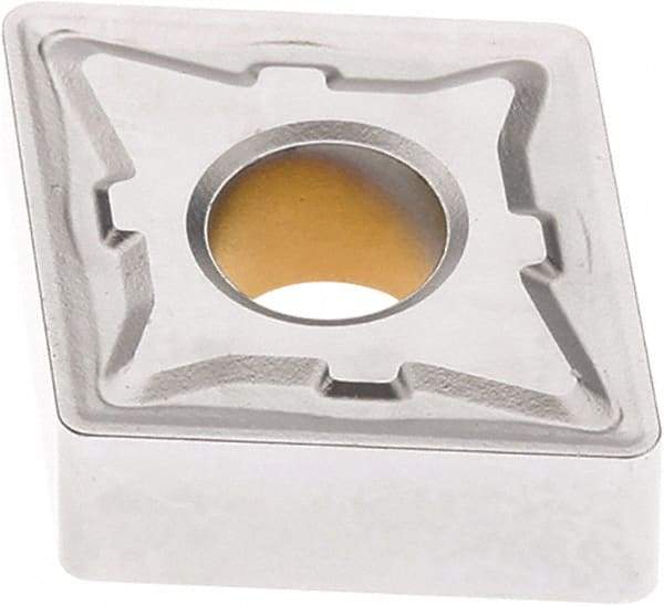 Seco - CNMG432 M5 Grade TP3501 Carbide Turning Insert - Ti(C/N)/Al2O3 Finish, 80° Diamond, 1/2" Inscr Circle, 3/16" Thick, 1/32" Corner Radius - Benchmark Tooling
