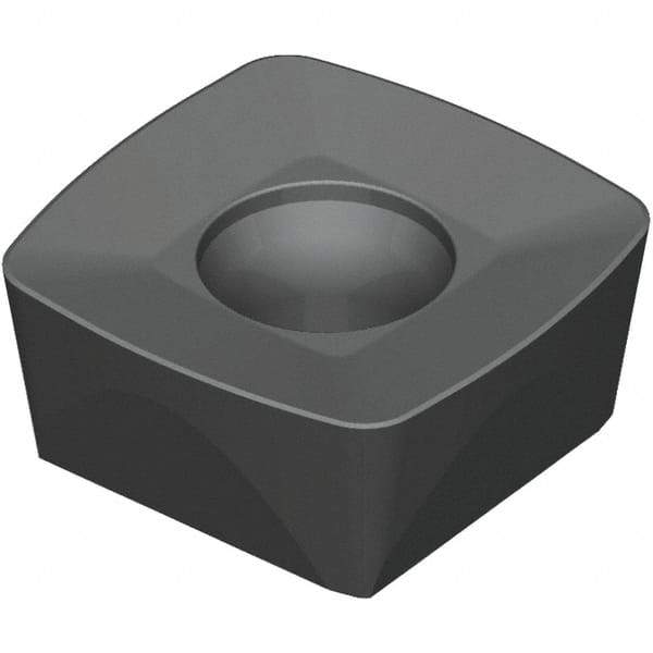 Kennametal - XDPT90412 GP Grade KC522M Carbide Milling Insert - AlTiN Finish, 4.76mm Thick, 3/8" Inscribed Circle, 1.2mm Corner Radius - Benchmark Tooling