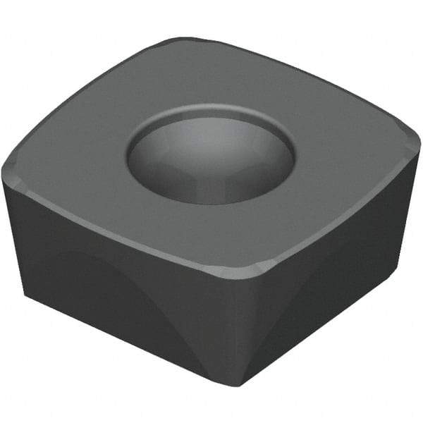 Kennametal - XDPW120515 D Grade KCPK30 Carbide Milling Insert - TiN/TiCN/Al2O3 Finish, 7/32" Thick, 1/2" Inscribed Circle, 1.5mm Corner Radius - Benchmark Tooling