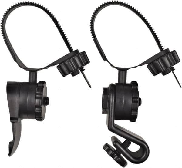 Princeton Tec - Plastic Handheld Flashlight (General Purpose & Industrial) Helmet Mount Accessory kit - Black, Compatible with Pro-Safe Batteries - Benchmark Tooling