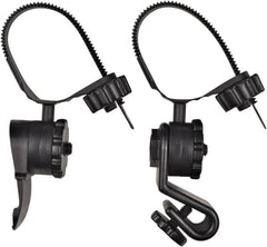 Princeton Tec - Plastic Handheld Flashlight (General Purpose & Industrial) Helmet Mount Accessory kit - Black, Compatible with Pro-Safe Batteries - Benchmark Tooling