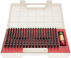 SPI - 250 Piece, 0.251-0.5 Inch Diameter Plug and Pin Gage Set - Minus 0.0002 Inch Tolerance, Class ZZ - Benchmark Tooling