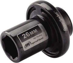 Ingersoll-Rand - 1/2" Drive 26mm Standard Impact Socket - 6 Points, 3-1/10" OAL - Benchmark Tooling