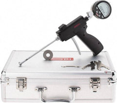 SPI - 0.425 to 1/2", 2" Deep, Pistol Grip Electronic Bore Gage - Up to 0.00016" Accuracy, 0.0001" Resolution, Includes Indicator - Benchmark Tooling