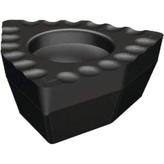 Kennametal - DFT030304 DS Grade KCU40 Carbide Indexable Drill Insert - TiAlN Finish, Trigon, 2.65mm Inscribed Circle - Benchmark Tooling