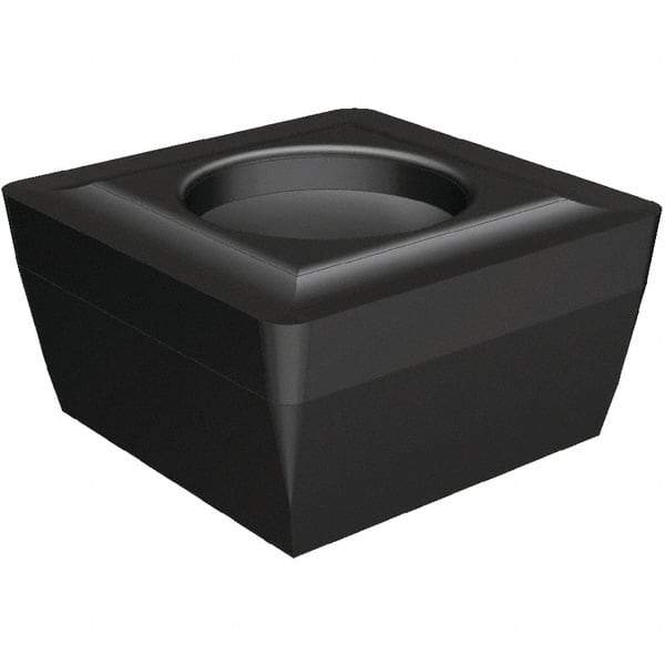 Kennametal - SPGX6 LP Grade KCU25 Carbide Indexable Drill Insert - AlTiN Finish, Square, 1/4" Inscribed Circle - Benchmark Tooling