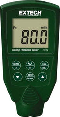 Extech - 0 to 80 mil LCD Coating Thickness Gage - For Use with Ferrous/Nonferrous Coatings - Benchmark Tooling