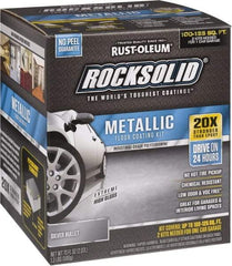 Rust-Oleum - 70 oz Gloss Silver Floor Coating - Low Odor - Benchmark Tooling