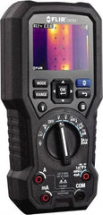 FLIR - DM284, CAT IV, 1,000 VAC/VDC, Digital Thermal Imaging Multimeter - 50 mOhm, Measures Voltage, Capacitance, Current, Frequency, Resistance, Temperature - Benchmark Tooling