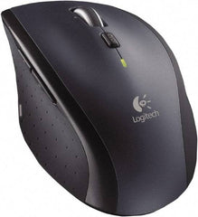 Logitech - Black Wireless Mouse - Use with Mac OS X 10.4 & Later,Windows XP, Vista, 7, 8 - Benchmark Tooling