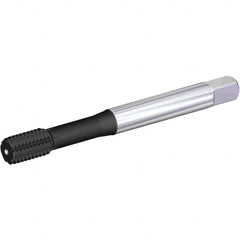 Kennametal - M12x1.25 Metric Fine D9 Thread Limit Modified Bottoming Thread Forming Tap - Powdered Metal High Speed Steel, AlCrTiN Finish, 110mm OAL, 18mm Thread Length - Benchmark Tooling