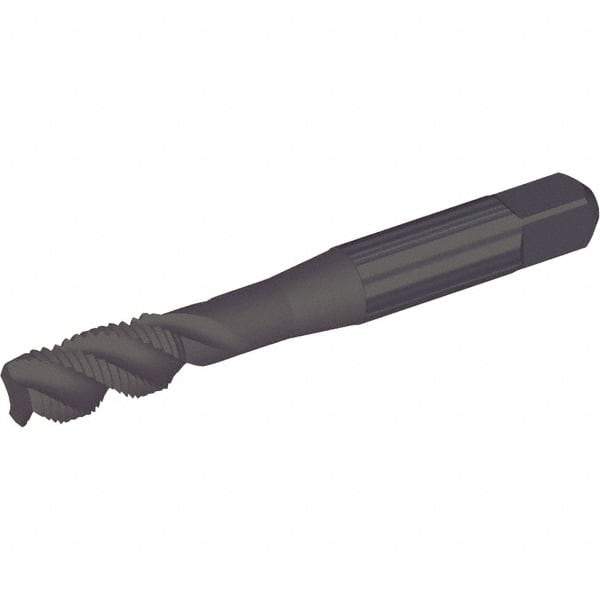 Kennametal - 5/8-11 3 Flute Bottoming Spiral Flute Tap - Cobalt, Oxide Finish, 96.8mm OAL, Right Hand Flute, Right Hand Thread, H3 - Benchmark Tooling