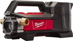 Milwaukee Tool - 1/4 hp, 18 Amp Rating, 18 Volts, Full-On Operation, Nonsubmersible Pump - Plastic Housing - Benchmark Tooling