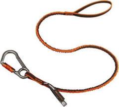 Ergodyne - 38" Tool Lanyard - Carabiner Connection, 60" Extended Length, Orange - Benchmark Tooling