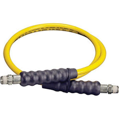 Enerpac - Hydraulic Pump Hose Inside Diameter (Inch): 0.25 Hose Length (Feet): 6.00 - Benchmark Tooling