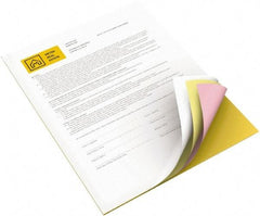Xerox - 8-1/2" x 11" Canary, Goldenrod, Pink & White Digital Carbonless Paper - Use with Laser Copiers, Laser Printers - Benchmark Tooling