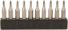 Wiha - #0, Phillips Screwdriver Bit - 28mm OAL - Benchmark Tooling